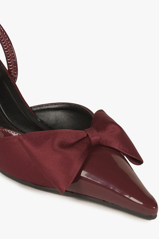 Sapato Feminino Slingback Mundial Callista Vermelho 2