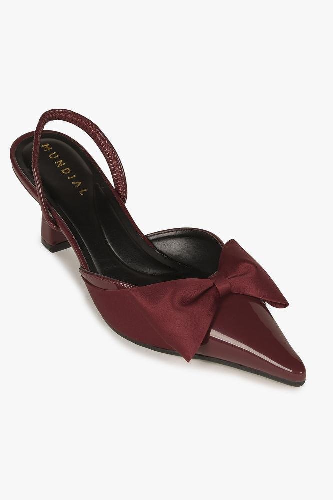 Sapato Feminino Slingback Mundial Callista Vermelho 4