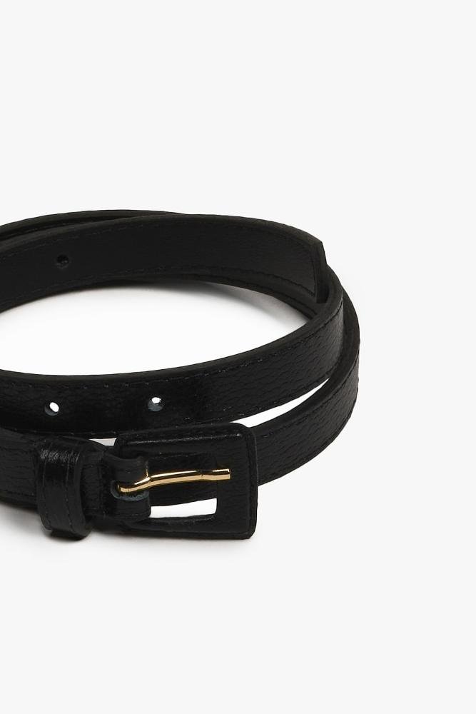 Cinto Feminino Passional Stylo De Couro Metinna Preto 2