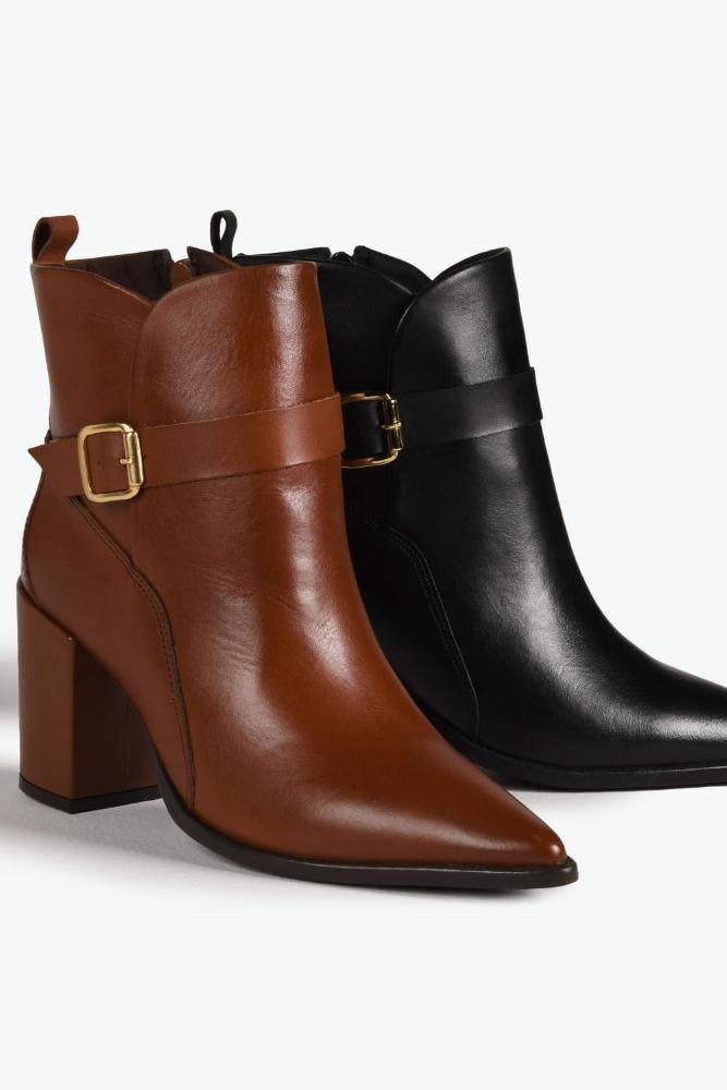 Bota Feminina Cano Curto Mundial Elizza Café 6