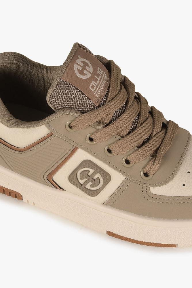Tênis Infantil Ollie Promax 3 Taupe 2