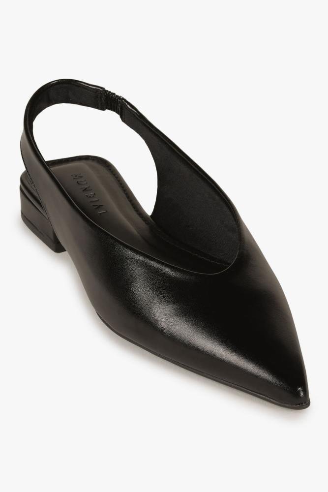 Sapatilha Feminina Slingback Mundial Lorrana Preto 4
