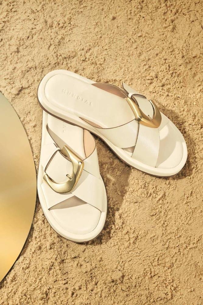 Rasteira Feminina Mundial Margaret Off White 2