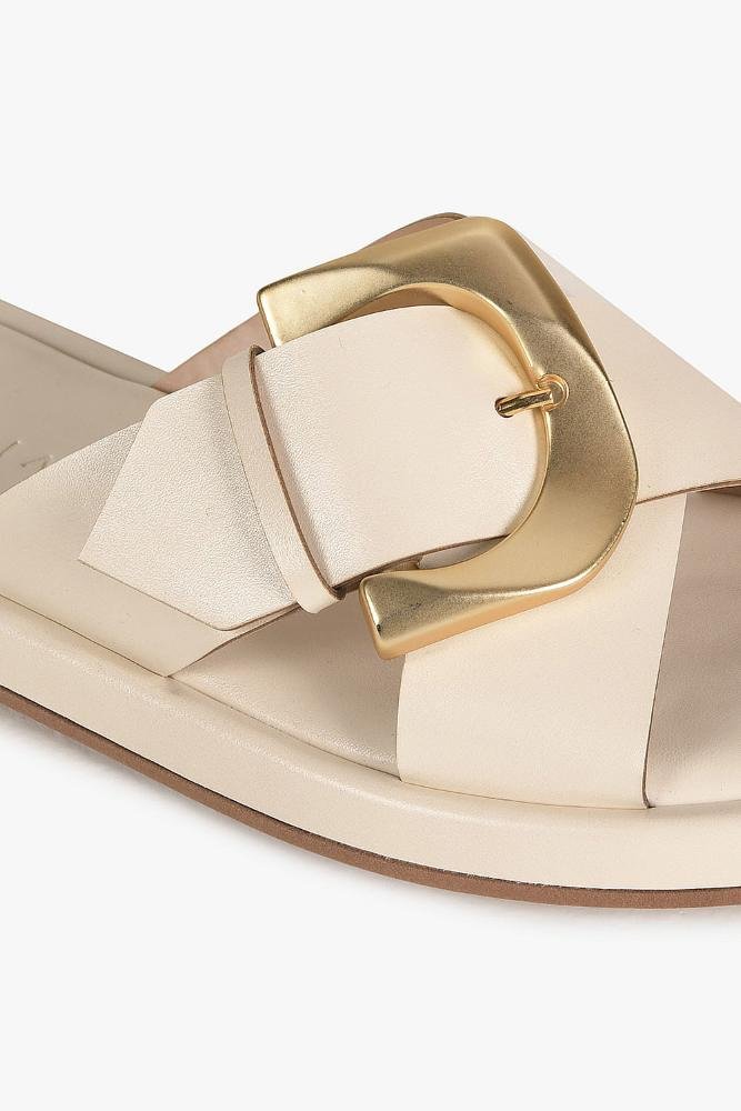 Rasteira Feminina Mundial Margaret Off White 3
