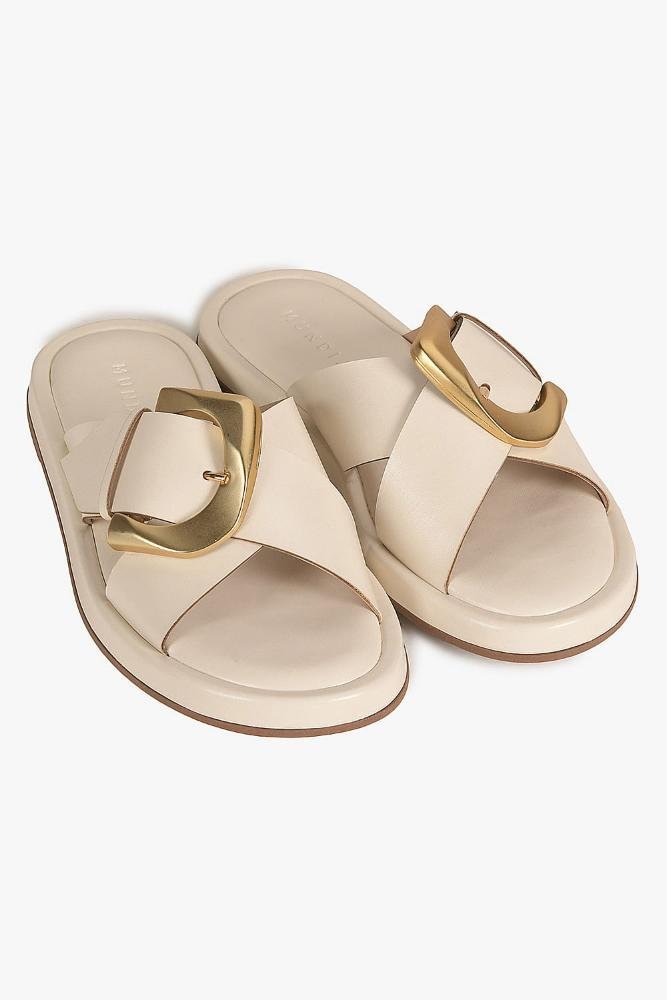 Rasteira Feminina Mundial Margaret Off White 5