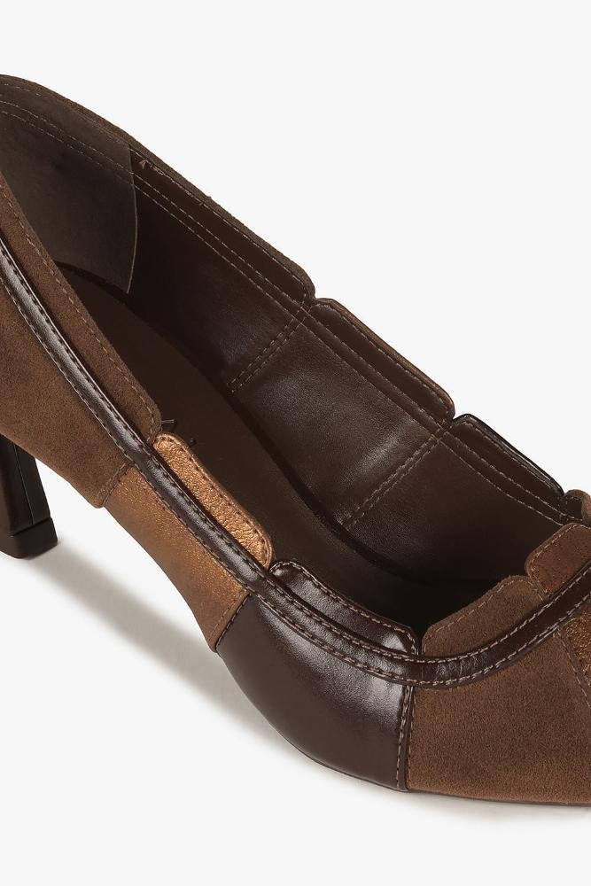 Sapato Feminino Mundial Margarette Café 2