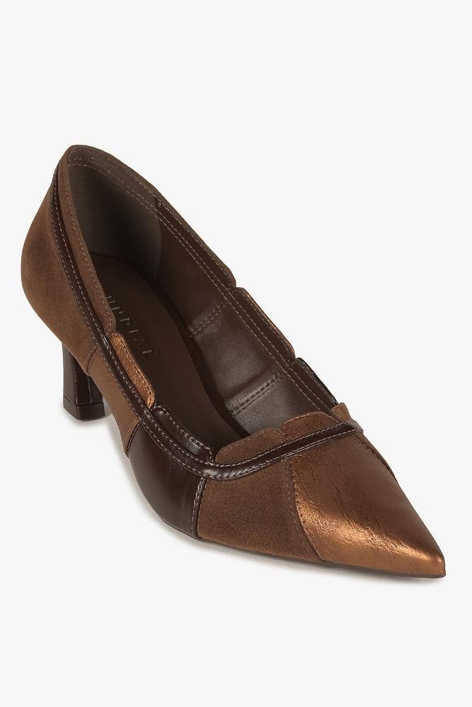 Sapato Feminino Mundial Margarette Café 4
