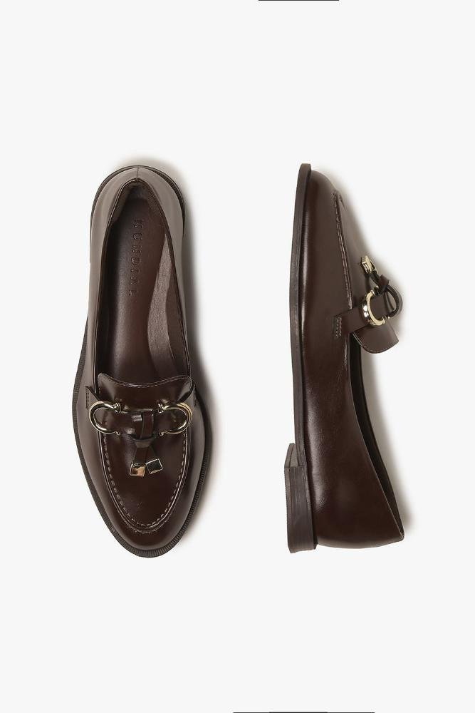 Mocassim Feminino Mundial Clementini Café 3