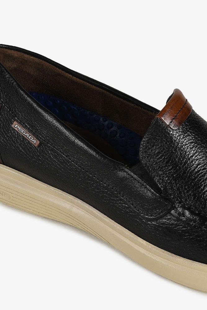 Mocassim Masculino Pegada Pull Up Preto 2