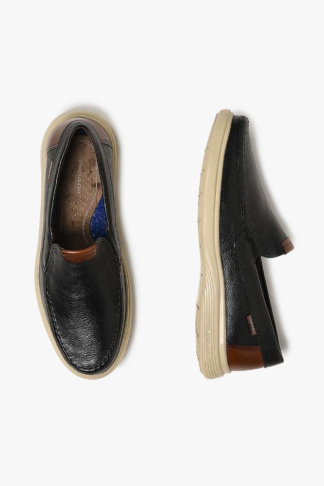 Mocassim Masculino Pegada Pull Up Preto 3