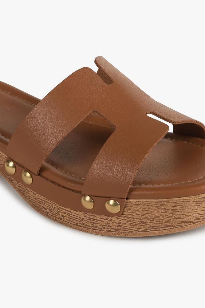 Tamanco Feminino Mundial Nara Caramelo 3