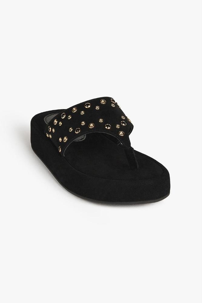 Tamanco Feminino Flatform Mundial Elisete Preto 4