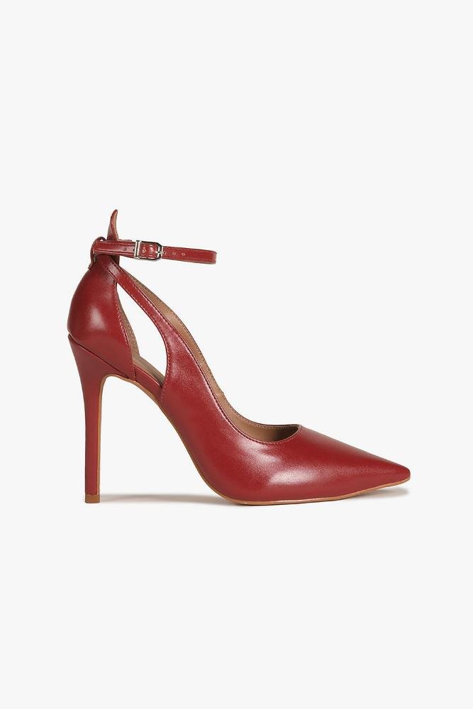 Scarpin Feminino Recorte Salto Alto Mundial Roxanne