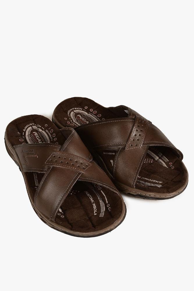 Chinelo Masculino Rikk Pegada Café 4