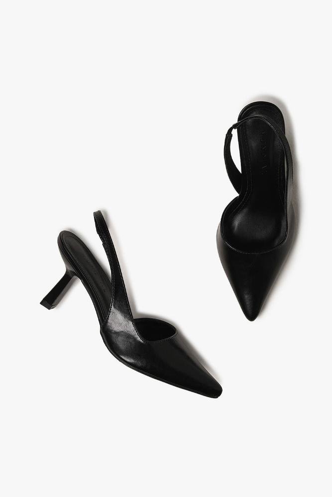 Scarpin Feminino Slingback Mundial Audrei Preto 3