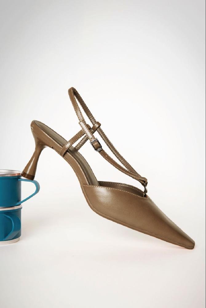 Scarpin Feminino Slingback Mundial Britany Verde 2