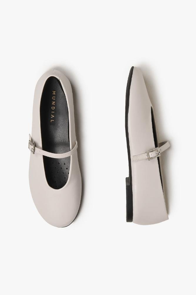 Sapatilha Feminina Tiras Mundial Marjorie Off White 3