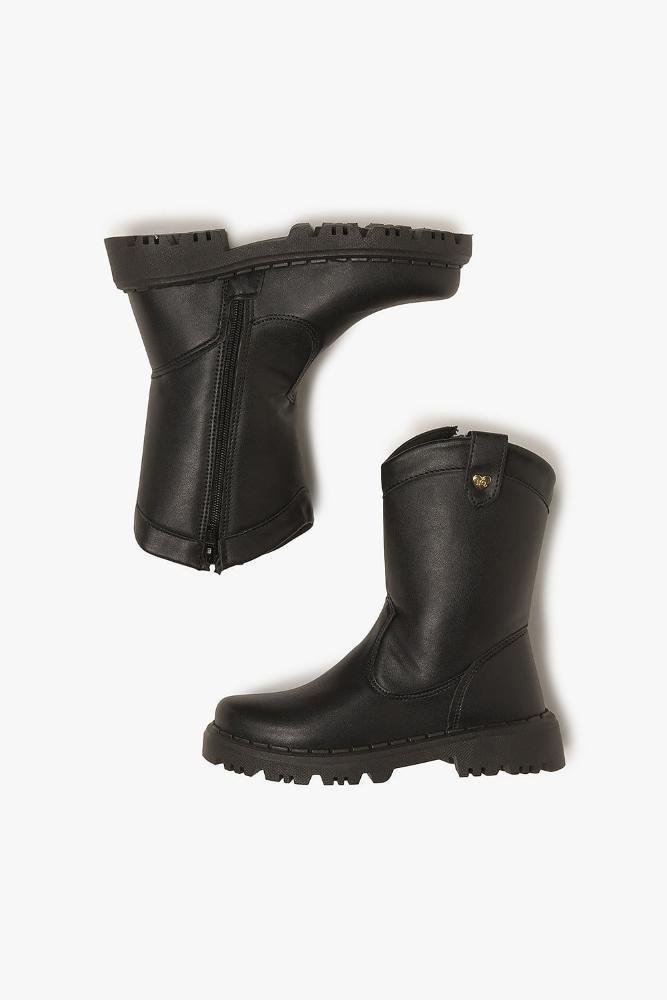 Bota Infantil Nilqui Selma Preto 3