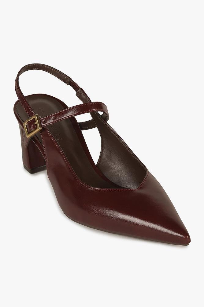 Sapato Feminino Slingback Mundial Veronika Vermelho 4