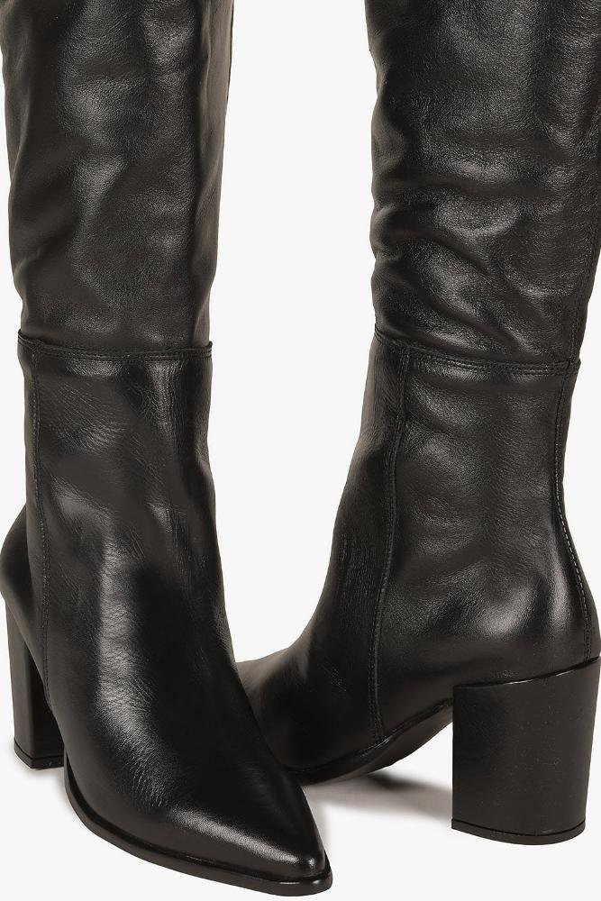 Bota Feminina Cano Longo Mundial Thaina Preto 2