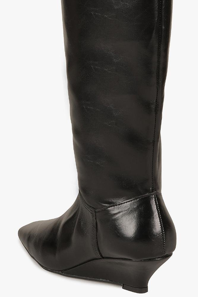 Bota Feminina Cano Alto Mundial Rafaella Preto 2