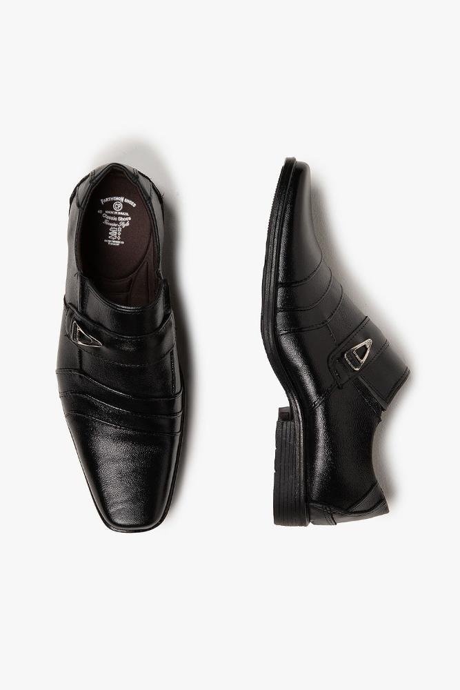 Sapato Social Masculino Parthenon Trole Preto 5