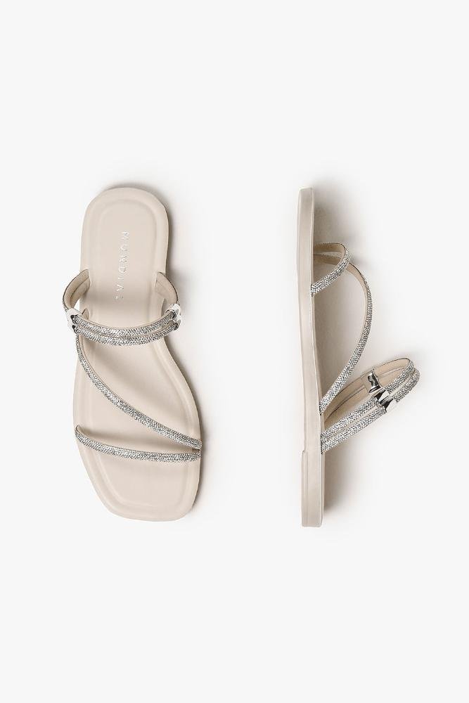 Rasteira Feminina Mundial Australia Off White 3