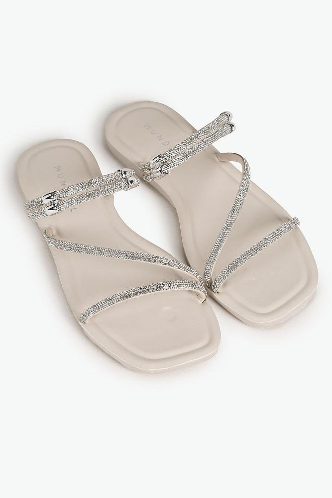Rasteira Feminina Mundial Australia Off White 4