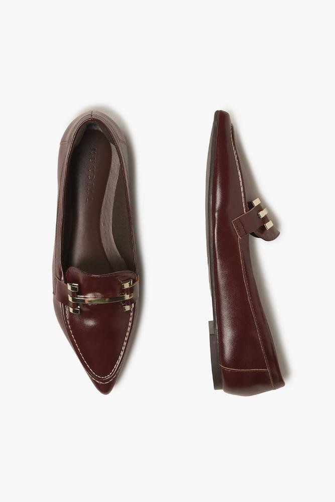 Mocassim Feminino Mundial Gessica Vermelho 3