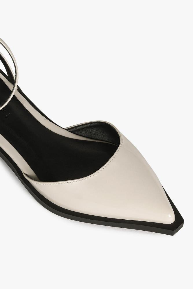 Sapatilha Feminina Slingback Mundial Zenilda Off White 2