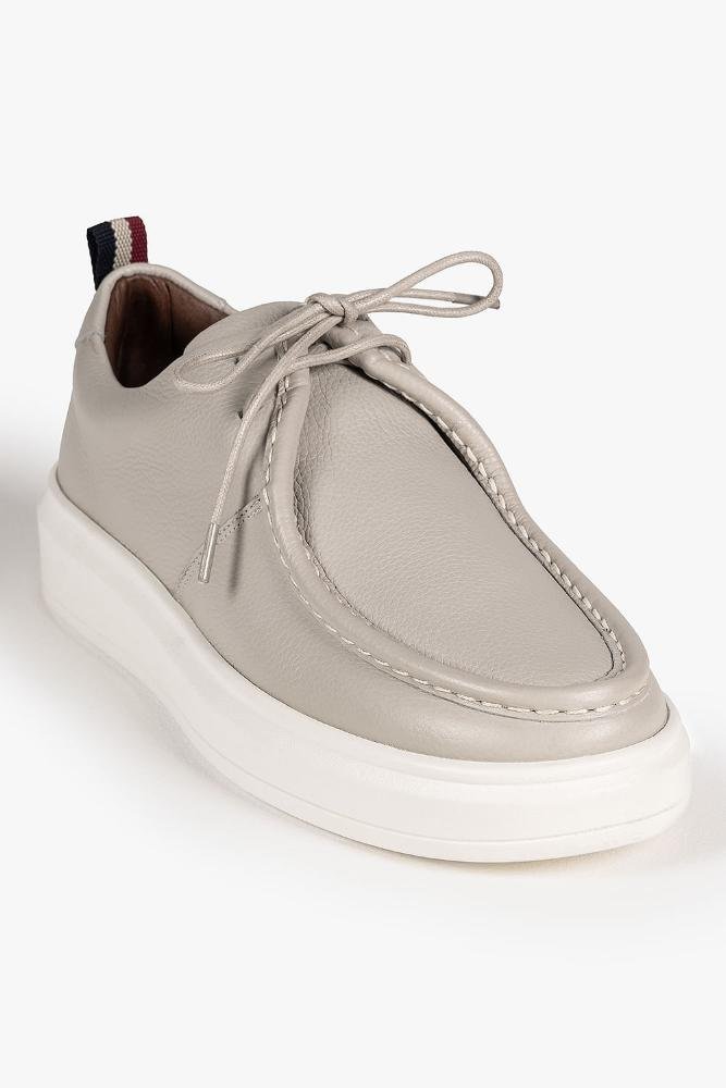 Sapato Casual Masculino Mundial Clean Cinza 4