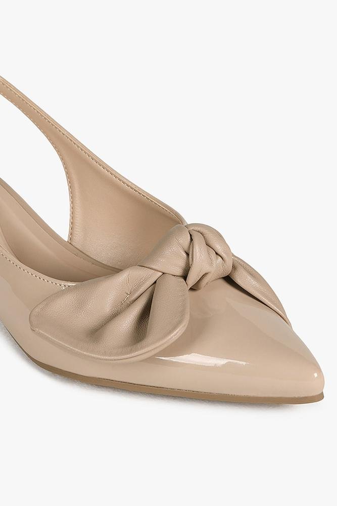 Sapato Feminino Slingback Mundial Palloma Bege 2