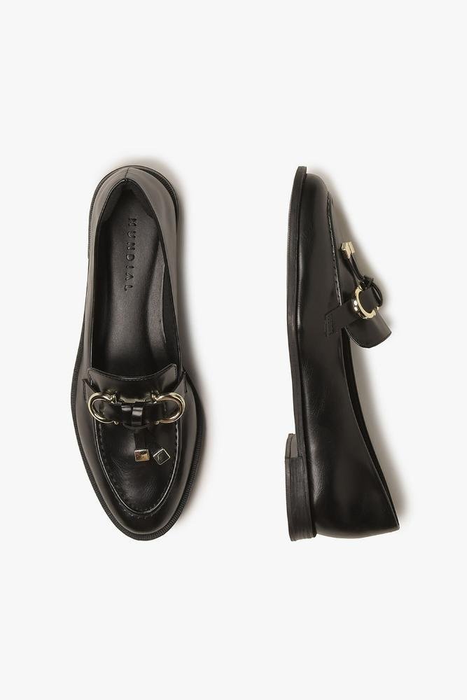 Mocassim Feminino Mundial Clementini Preto 3