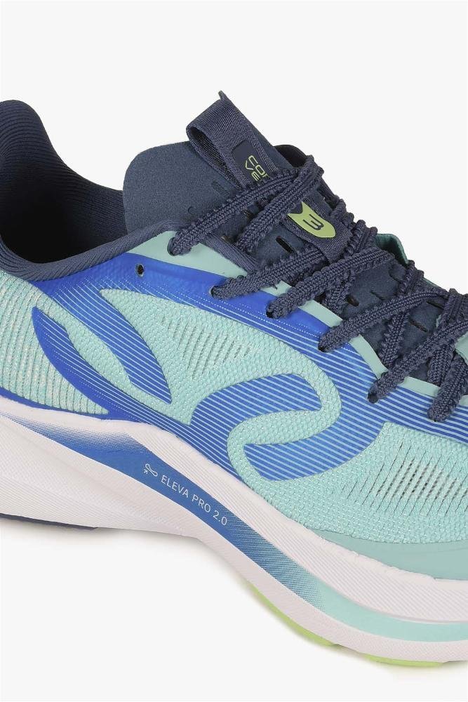 Tênis Olympikus Corre Vento 3 Verde/Azul 2