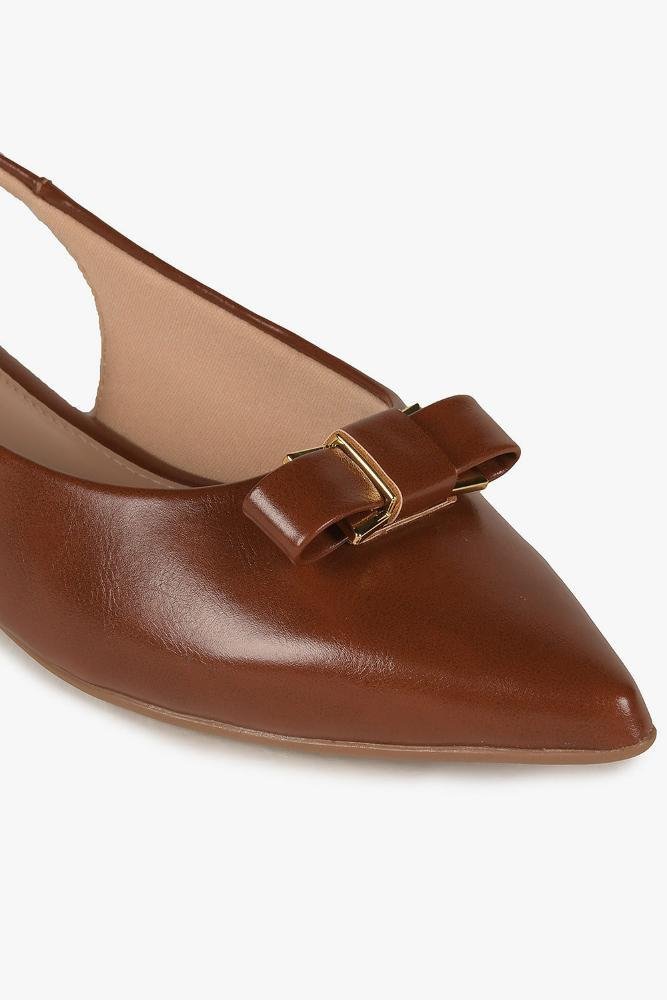Sapato Feminino Slingback Mundial Ondina Caramelo 2