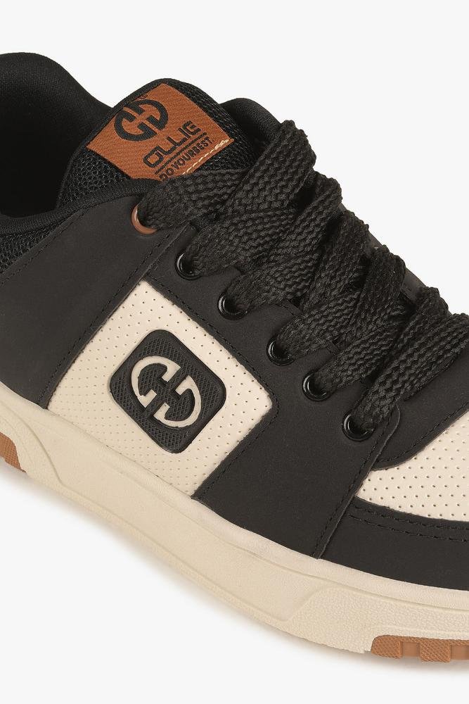 tênis Masculino Ollie Furious 3 Bege/Preto 2