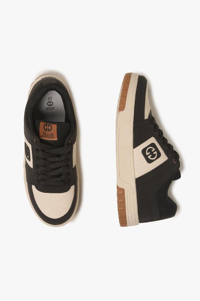 tênis Masculino Ollie Furious 3 Bege/Preto 3