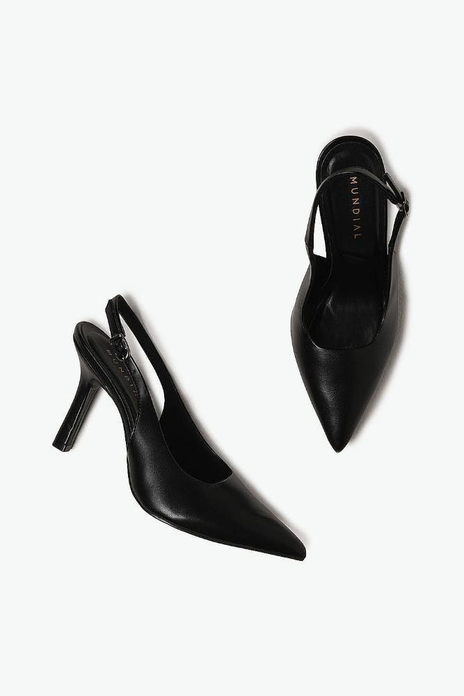 Sapato Feminino Slingback Mundial Sofia Preto 3