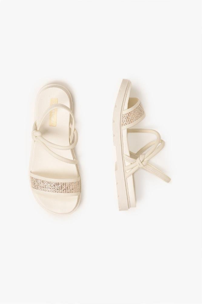 Sandália Infantil Pink Cats Nelly Off White 3