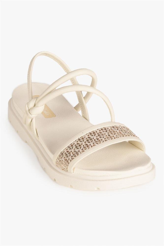 Sandália Infantil Pink Cats Nelly Off White 4