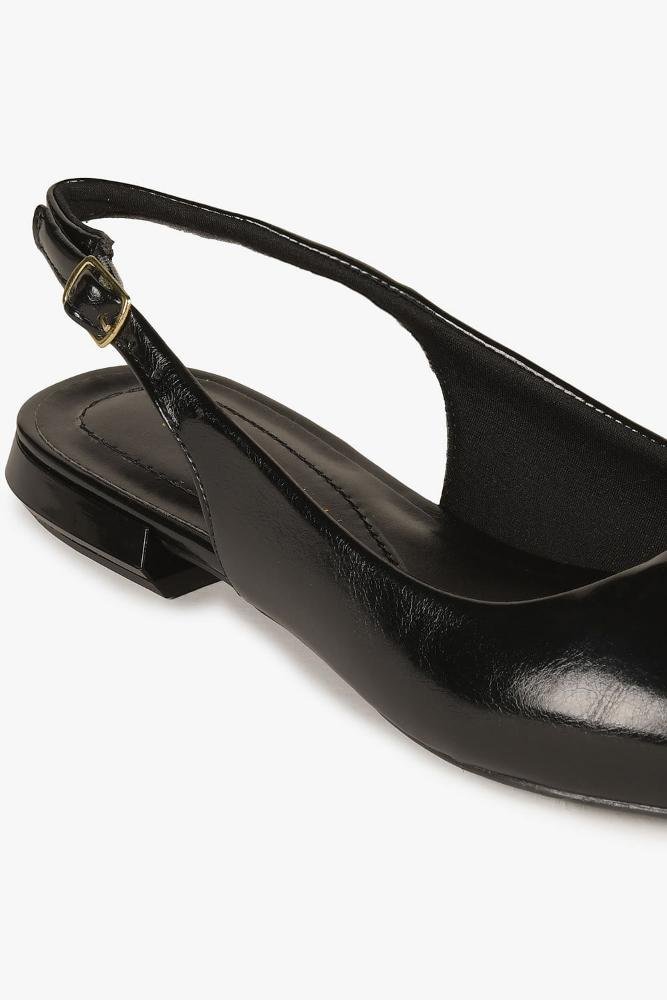 Sapatilha Feminina Slingback Mundial Lilura Preto 2