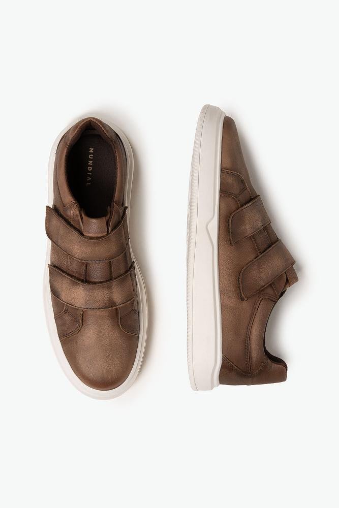 Sapato Casual Masculino Mundial Jogg Café 3