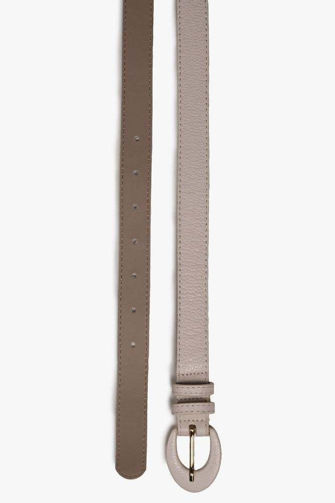 Cinto Feminino Passional Stylo De Couro Anchor Off White 3