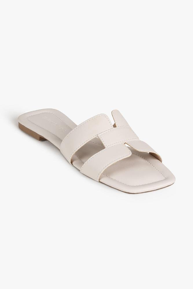 Rasteira Feminina Mundial Nazareth Off White 4