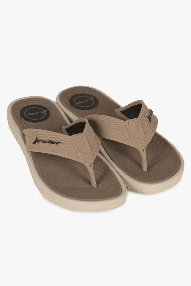 Chinelo Rider Trace Plus Masculino Bege 4