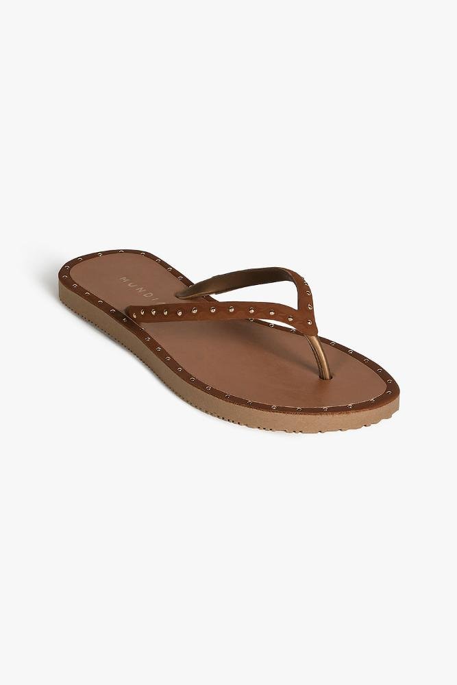 Chinelo Feminino Mundial Odessa Marrom 2