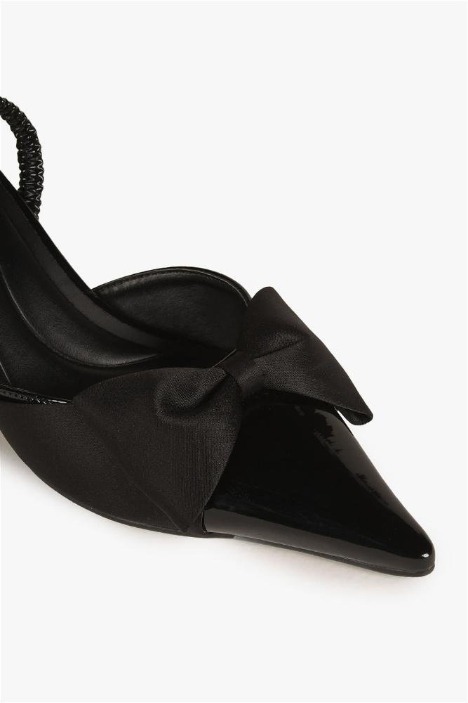 Sapato Feminino Slingback Mundial Callista Preto 2