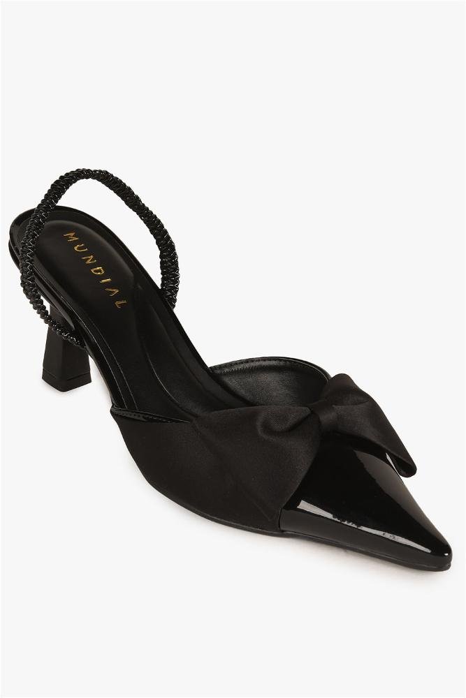 Sapato Feminino Slingback Mundial Callista Preto 4