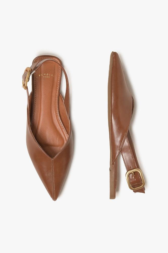 Sapatilha Feminina Slingback Mundial Reese Marrom 3