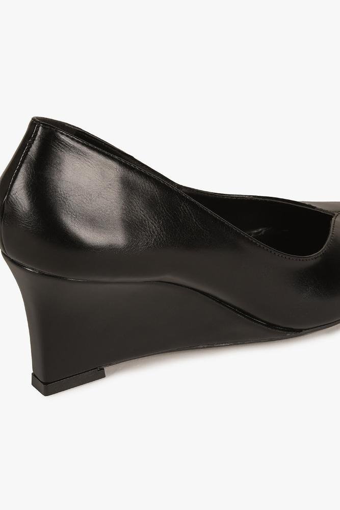 Sapato Feminino Anabela Mundial Gwen Preto 2